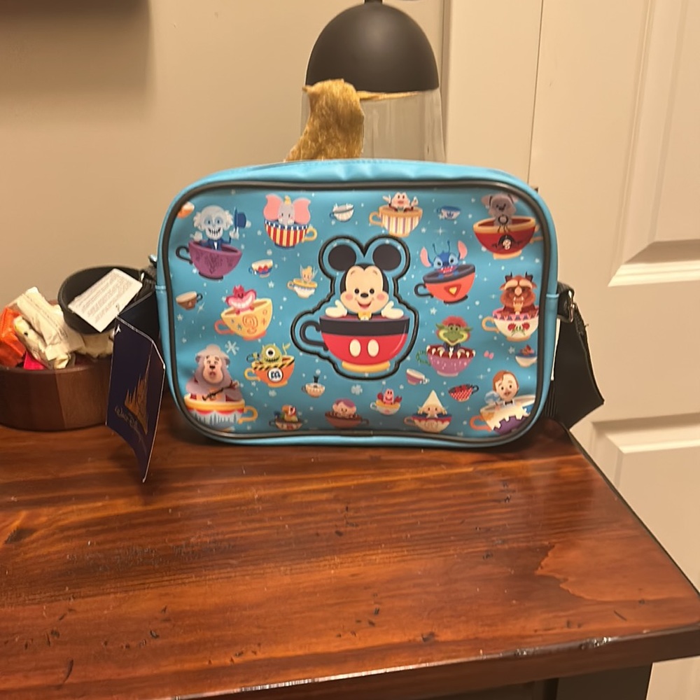 Disney World Park 50th Jerrod Maruyama Magic Kingdom Cuties Crossbody Bag Purse